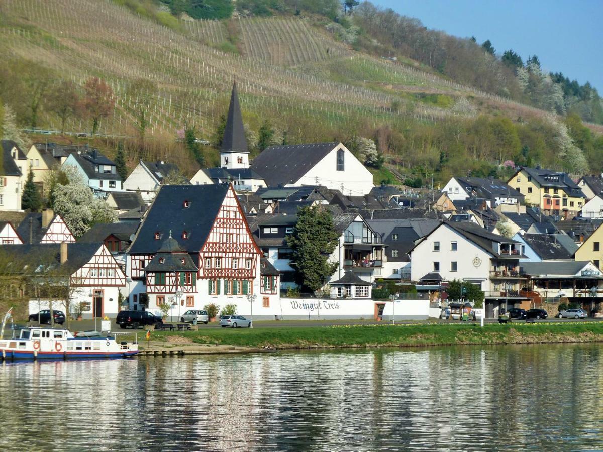 Ferienwohnung Mosel Ausblick Zell Exterior foto